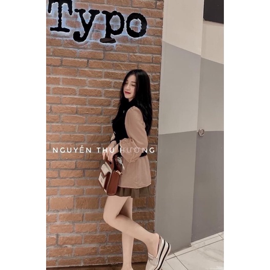 ÁO LEN PHỐI TƠ GẮN ĐÁ ĐUÔI CÁ