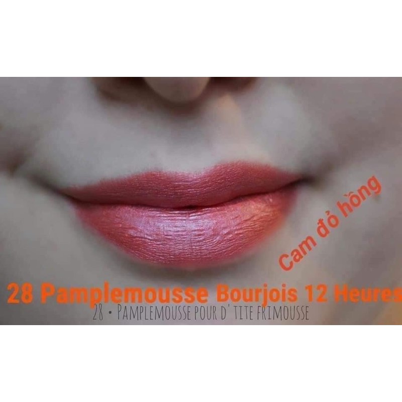 SON BOURJOIS ROUGE EDITION 12 HEURES