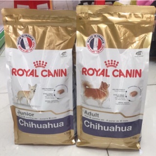 Thức ăn cho chó chihuahua junior