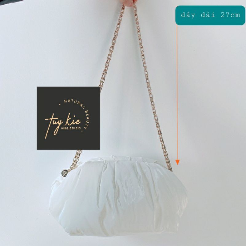 [ Gift 2021 ] Túi xách Cle De Peau White Bag