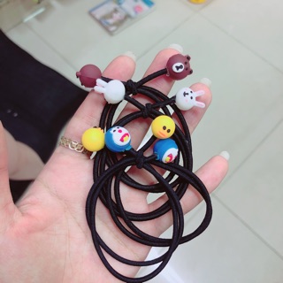 💕 Thun cột tóc hình thú siêu cưng