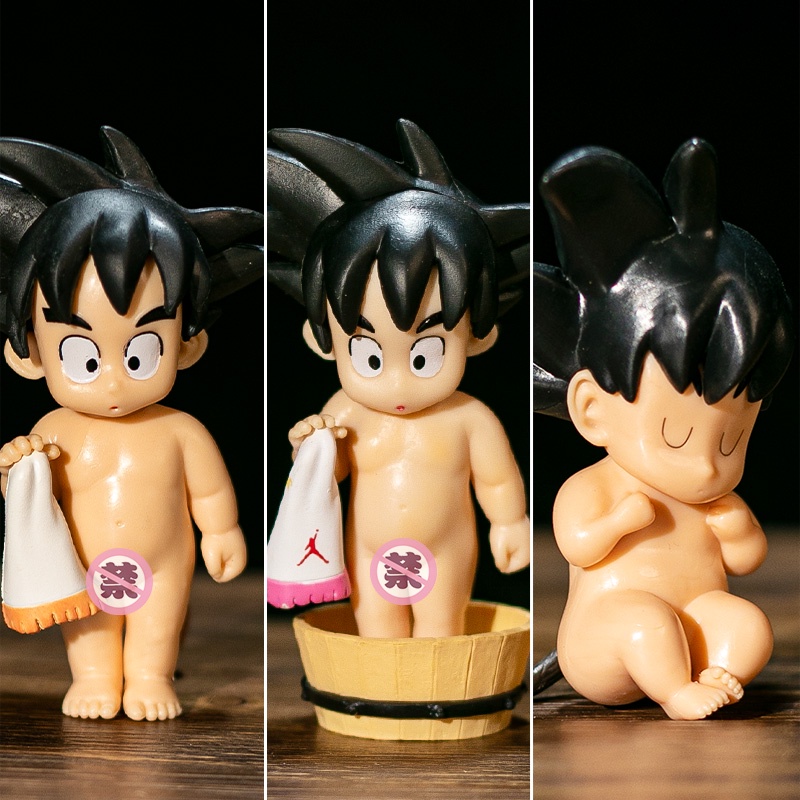 Mô hình đồ chơi nhân vật Goku trong phim hoạt hình Dragon Ball Z