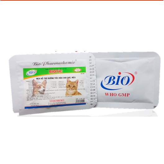 Men Tiêu Hóa Thức Ăn Cho Chó Mèo Biotic 5G