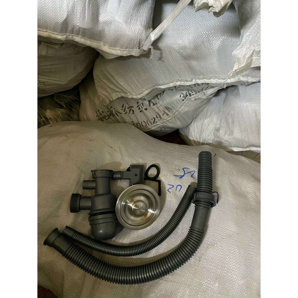 Bộ Xả Chậu Rửa Chén 1 Hộc Đầy Đủ Phụ Kiện Dễ Dàng Lắp Đặt Thay Thế