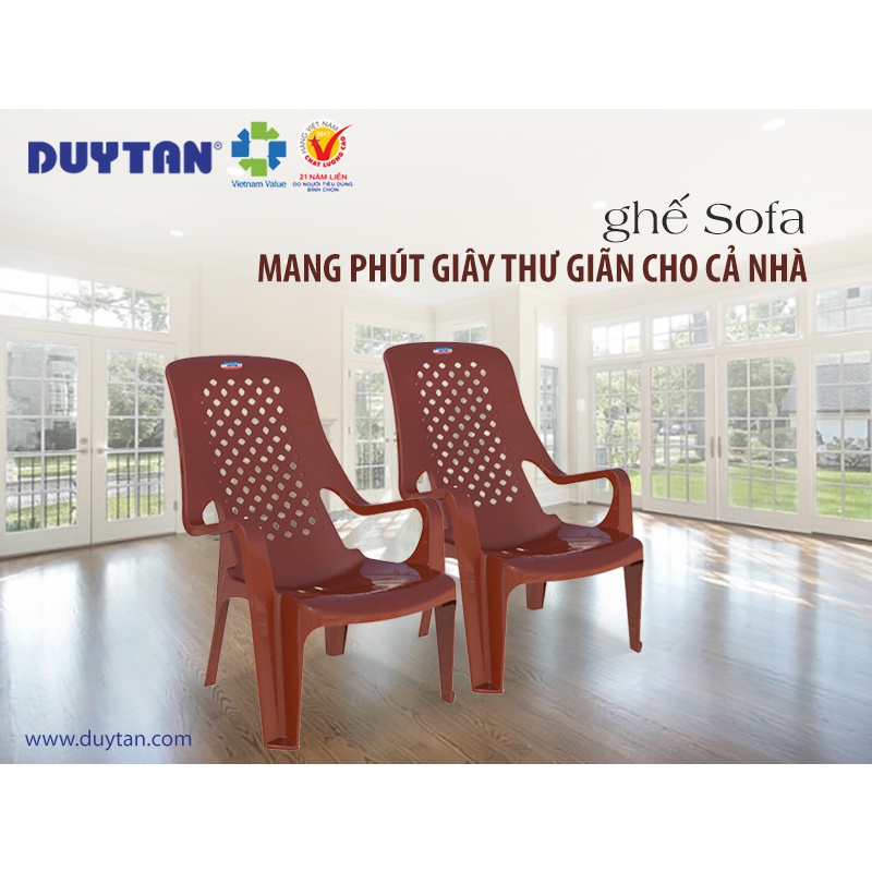 Siêu rẻ _ Ghế Nhựa Sofa Duy Tân lớn