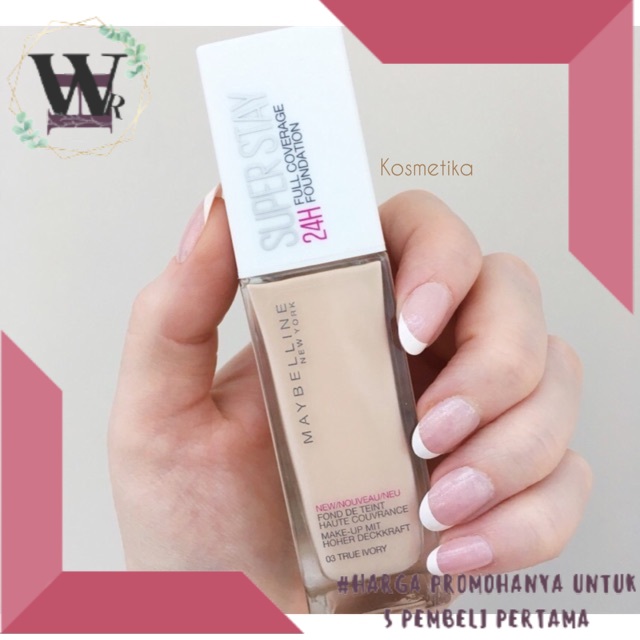 (hàng Mới Về) Kem Nền Maybelline Superstay 24hour 30ml