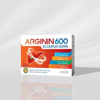 Viên uống giải độc gan arginin bcomplex extra