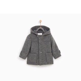 Áo dạ zara bé trai