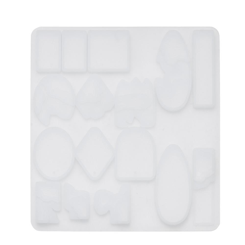 Khuôn Silicone Tạo Hình Làm Mặt Vòng cổ Hình Hòn Đảo Mini