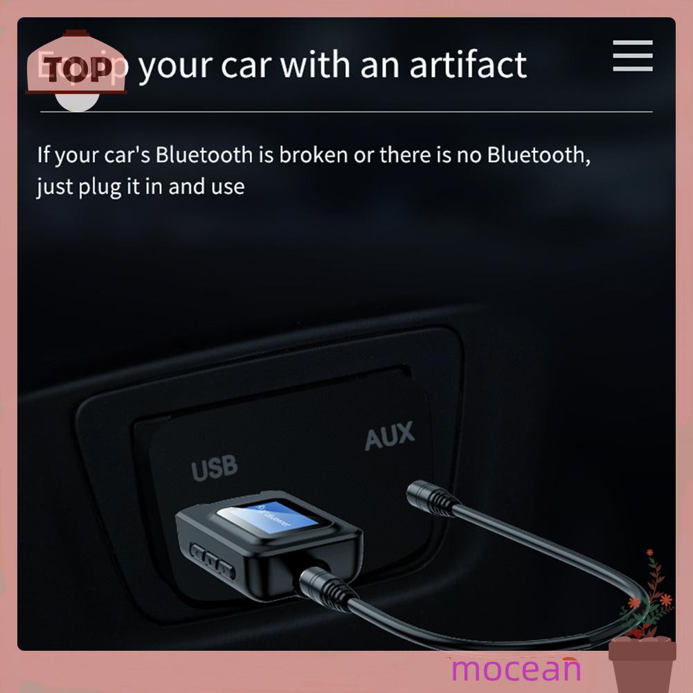Usb Thu Phát Tín Hiệu Bluetooth Mocean 3.5mm Cho Tv / Xe Hơi | BigBuy360 - bigbuy360.vn