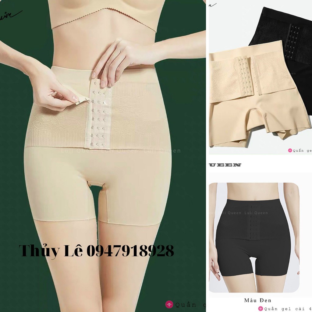 Quần gen không viền móc cài SIÊU GEN BỤNG, chất su mát mịn, không hằn, mát, nhẹ