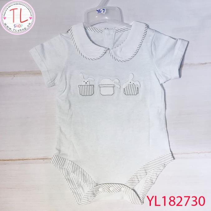 Thời trang trẻ em - Bodysuit thun ngắn cho bé gái hình thỏ con - Quần áo bé gái - Bộ bé gái