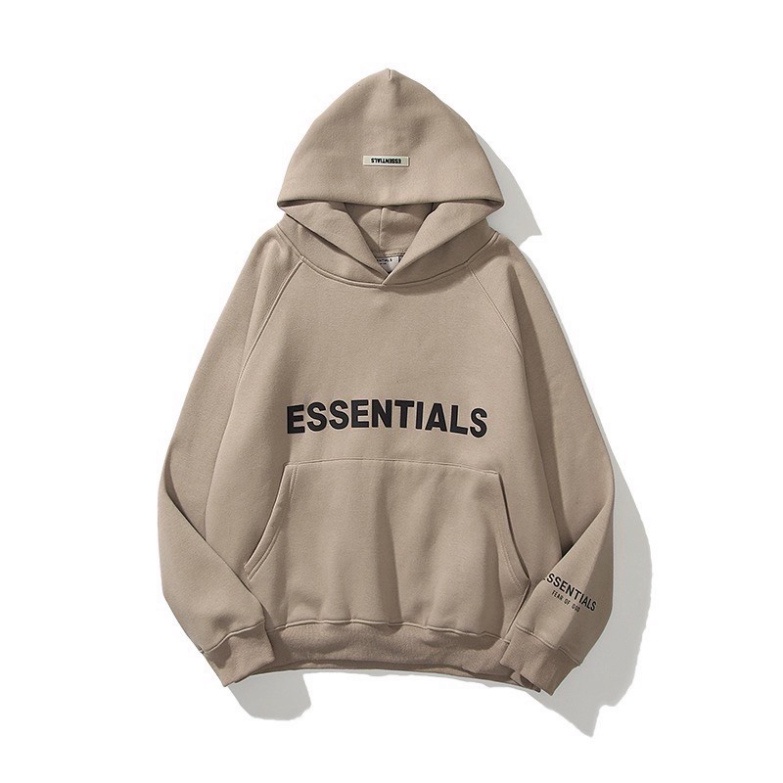 Áo Hoodie ESSENTIALS Full Màu, Chất Nỉ Bông Dày Dặn 900g | BigBuy360 - bigbuy360.vn