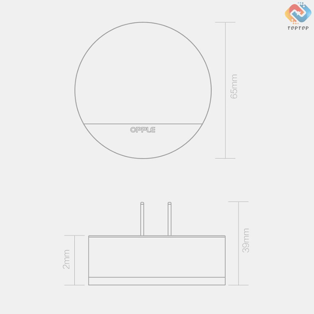 Set 2 Đèn Led Cảm Biến Chuyển Động Xiaomi Youpin 220v