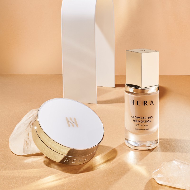 Phấn nước căng bóng Hera glow lasting dewy