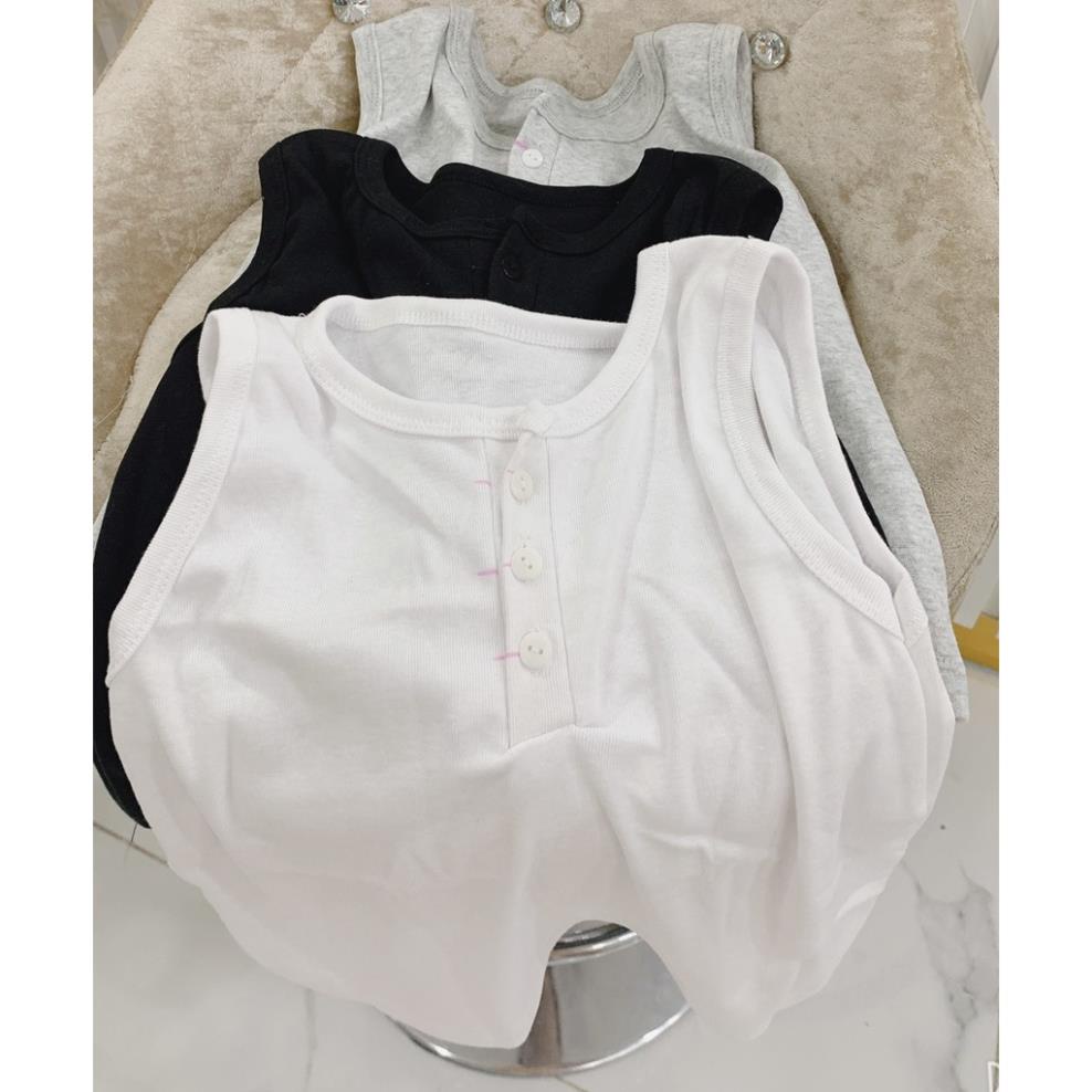 Áo Thun Nữ  Form Rộng Ba lỗ 3 Cúc Vải Dày Mịn Thoáng Mát Thiết Kế Thời Trang Kiểu Dáng Năng Động Trẻ Trung