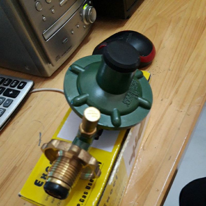 Van bình gas xanh