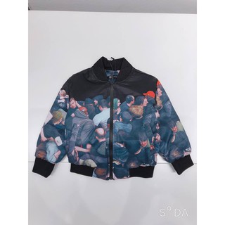 áo khoác bomber hình người