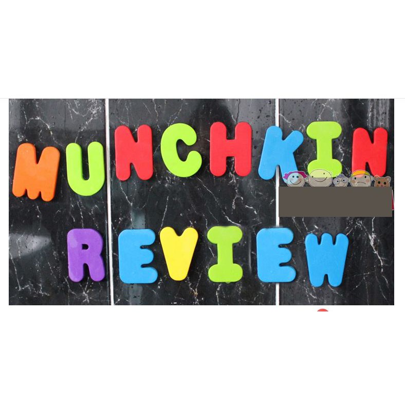Bộ chữ xốp Munchkin