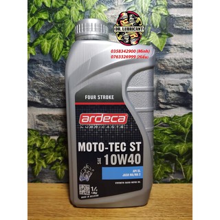 Nhớt 100% synthetic base oil ardeca st 10w40