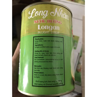 LONG NHÃN NƯỚC ĐƯỜNG BITRACO 565GR
