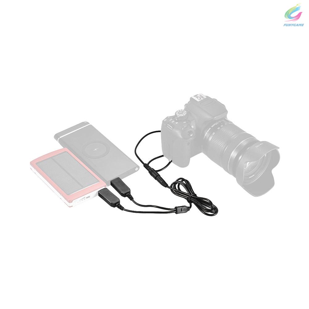 FY Andoer DMW-DCC8 DC Coupler USB Power Adapter Camera Charger Kit for Panasonic DMC-FZ200 DMC-FZ1000 DMC-GH2 DMC-G5   DMC-G6 DMC-G7 Lumix GX8 G85