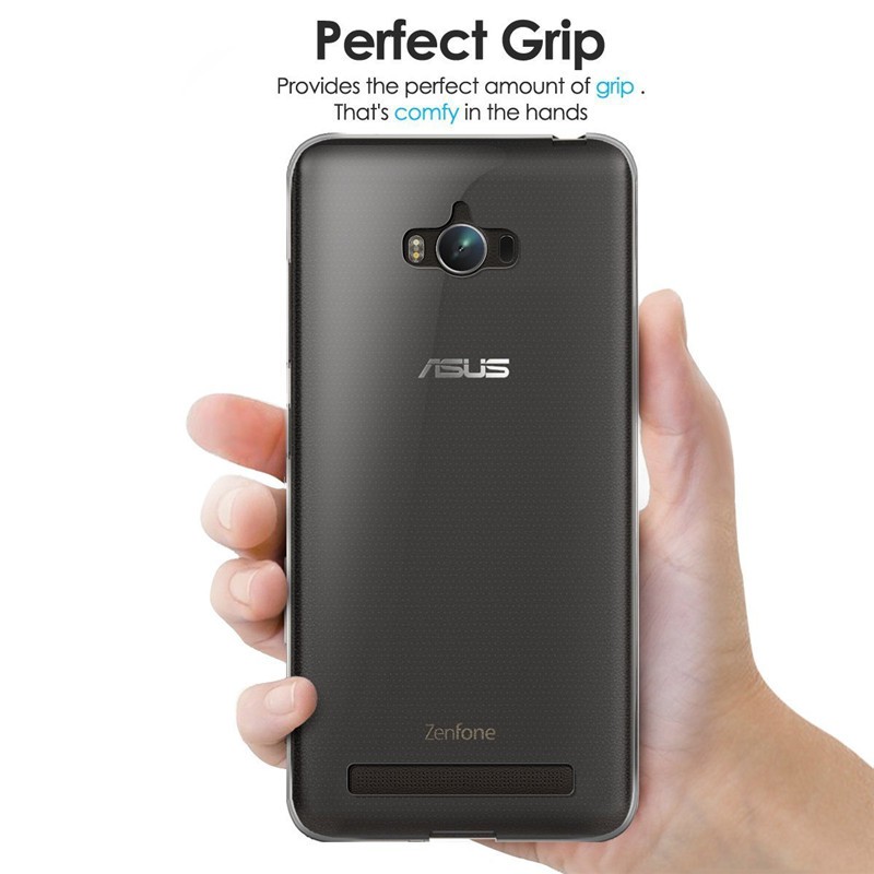 Ốp Lưng Nhựa Dẻo Trong Suốt Cho Asus Zenfone Max Zc550kl Z010d Z010da