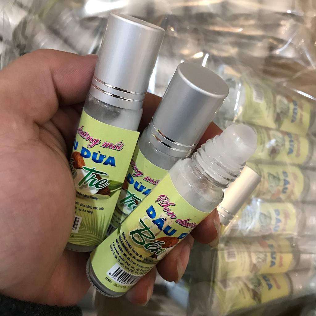 Combo Mascara + Lăn Dưỡng Môi Tinh Dầu Dừa Bến Tre | BigBuy360 - bigbuy360.vn