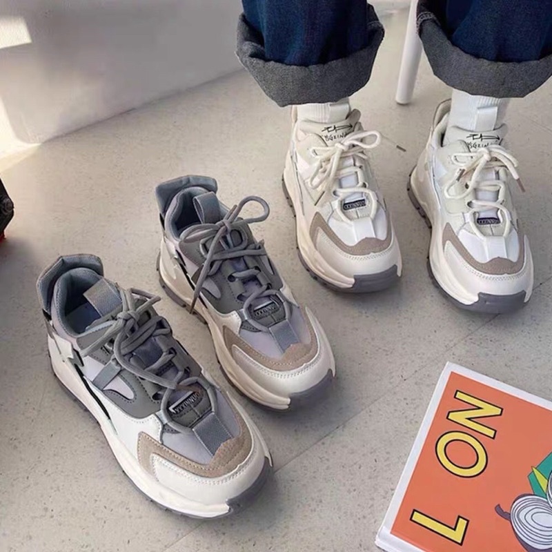 GIÀY THỂ THAO ĐỘN ĐẾ VIỀN MÀU MỚI