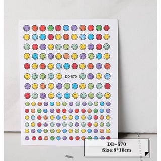 Miếng Dán , Sticker Dán Trang Trí Móng Tay 3D