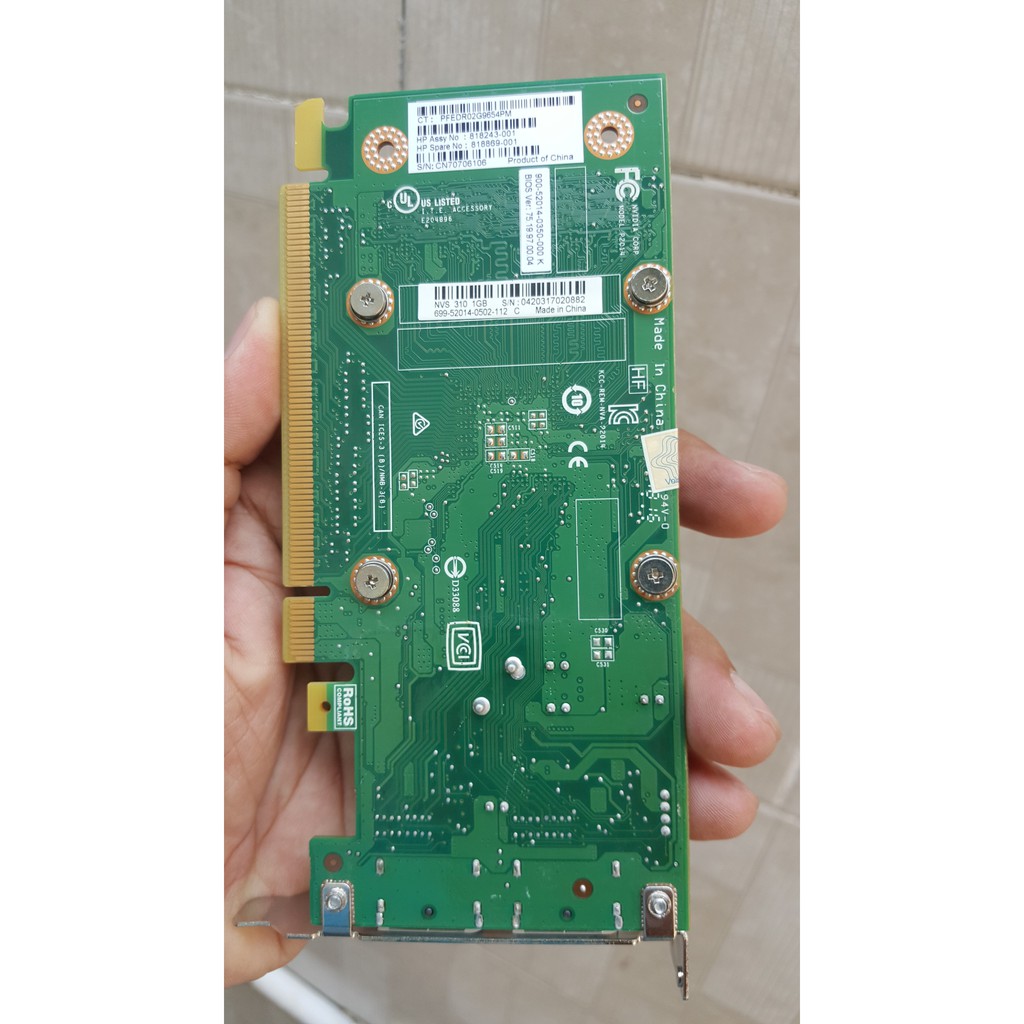 VGA NVIDIA NVS 310 1GD3 | BigBuy360 - bigbuy360.vn