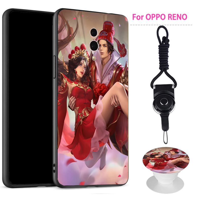 Ốp Điện Thoại Silicon Có Dây Đeo Cho Oppo Reno | BigBuy360 - bigbuy360.vn