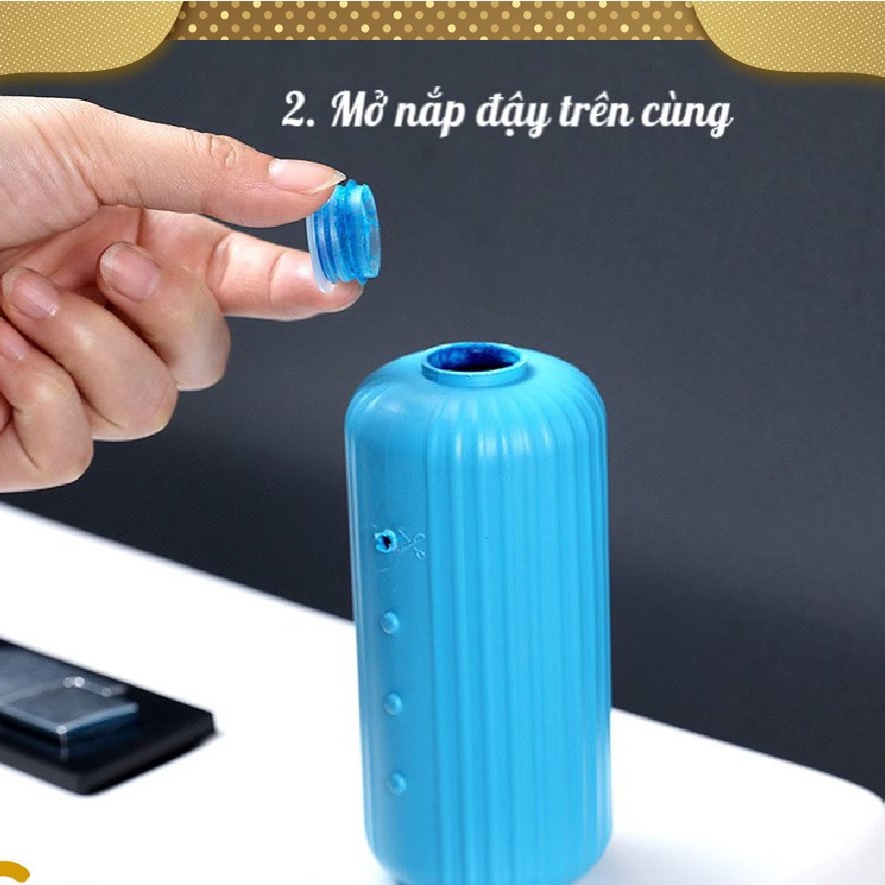 Lọ Thả Bồn Cầu Khử Mùi, Lọ Tẩy Bồn Cầu Diệt Khuẩn Hàn Quốc Cao Cấp