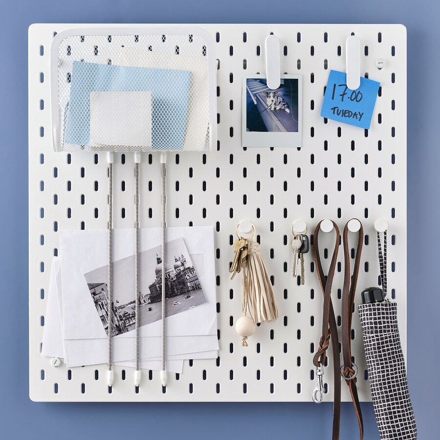 Khay đỡ thư, sách, tạp chí, laptop pegboard Skadis IKEA