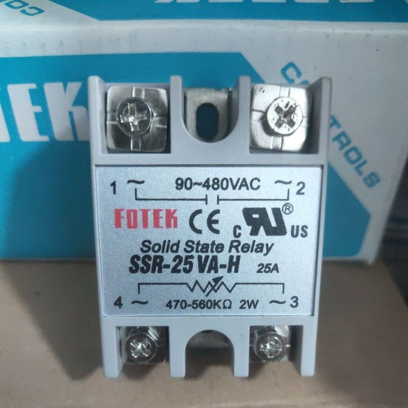 Rơ le bán dẫn Solid FOTEK SSR 25AA-H, 25DA-H, 25DD-H, 25VA-H