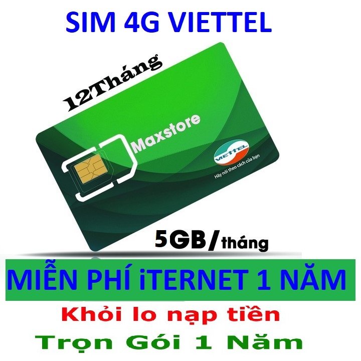Sim 4G Viettel D500 Trọn Gói 12 tháng 60GB/năm,sim định vị,phát wifi, nghe gọi được,đổi IPV6,IPV4,có nghe gọi