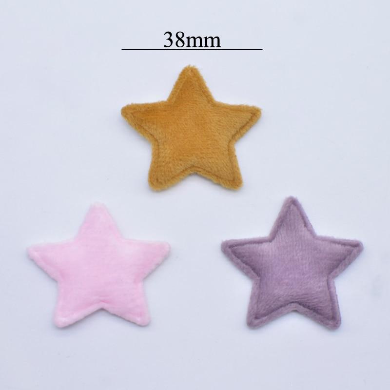 Set 50 Ngôi Sao Nhồi Bông 38mm Trang Trí Tóc