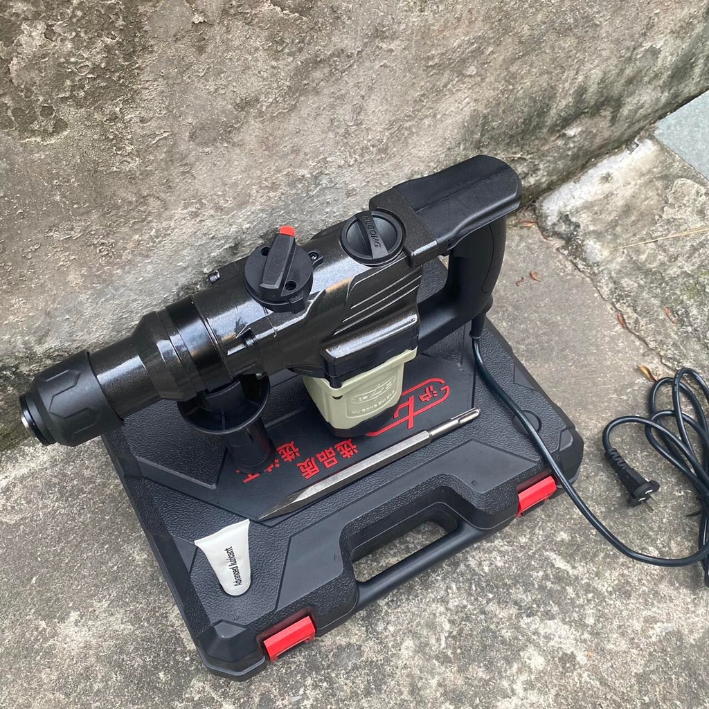 Máy khoan đục hugong 555 chính hãng - bảo hành 12 tháng