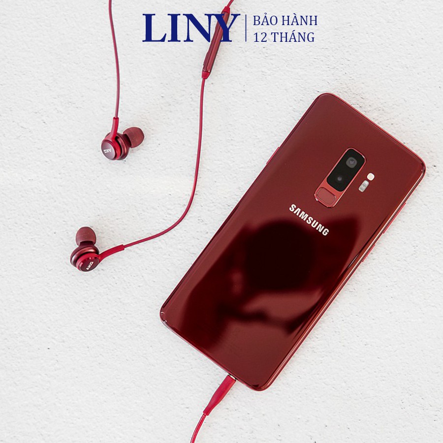 Tai nghe nhét tai Samsung AKG chính hãng màu đỏ phiên bản đặc biệt âm thanh chân thực sống động