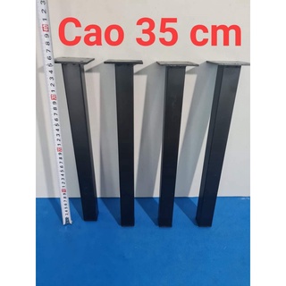 Chân bàn sắt cao 35cm, 1 bộ gồm 4 chân nhé, kiểu chân trụ thẳng vuông 30x30 tặng kèm 16con ốc nhé !!!