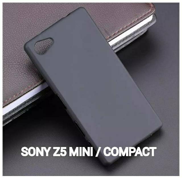 Ốp Điện Thoại Mềm Màu Đen Nhám Cho Sony Z3 Mini & Sony Z5 Mini Compact Docomo Global Au