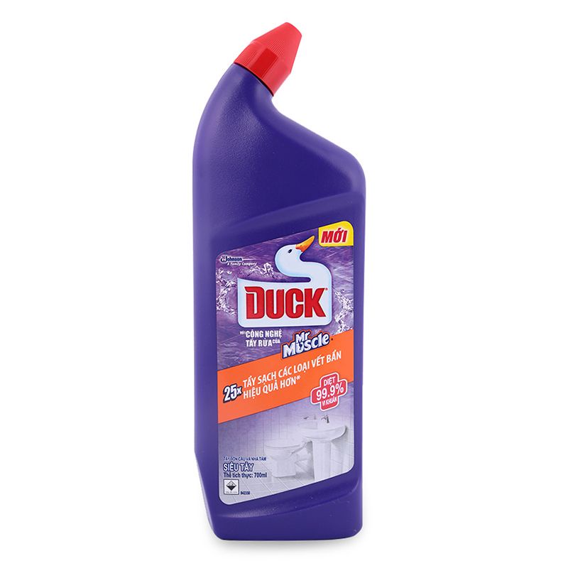 Nước Tẩy Rửa Bồn Cầu & Nhà Tắm Đậm Đặc Duck 700ML