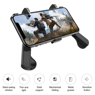 H8 Gamepad PUBG Helper Metal Button for Peace Elite Game Controller PUBG Mobile Controller Joystick Gamepad for IOS