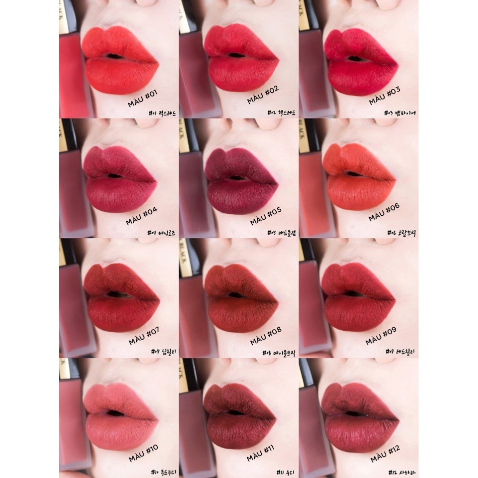 Son Kem Lì A. BLACK Artistic Velvet Tint Lux Red by CLIO COSMETICS | BigBuy360 - bigbuy360.vn