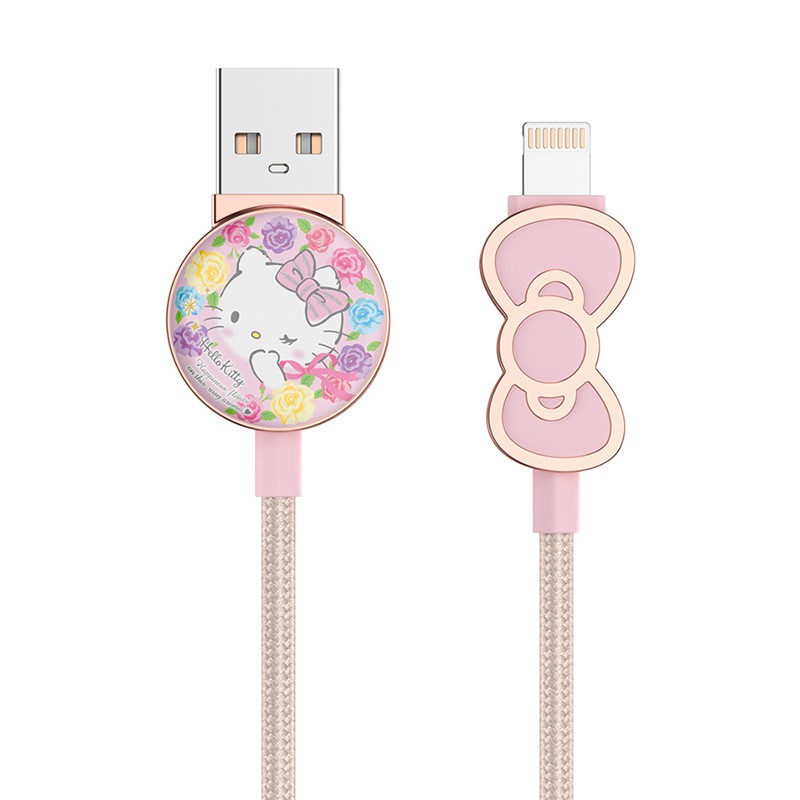 Dây Cáp Sạc Hình Hello Kitty Xinh Xắn Cho Iphone 11 Xs Max Ipad