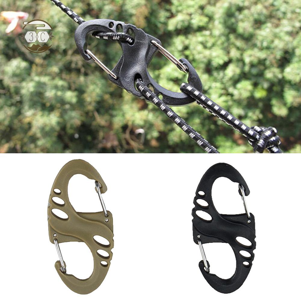 Tactical outdoor equipment mountaineering backpack quick hanging carabiner keychain