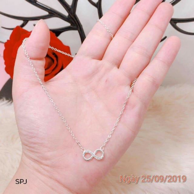 Dây chuyền vô cực bạc ta