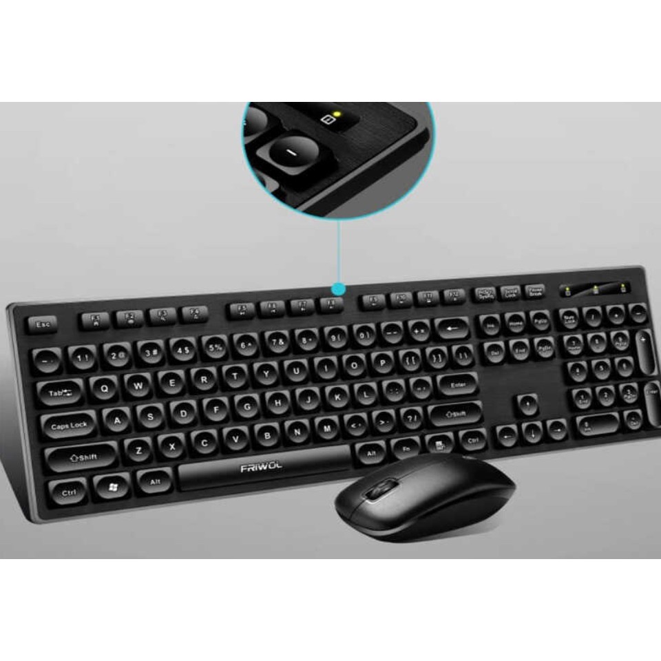 Bàn phím và Chuột không dây FRIWOL WT150 / V3max