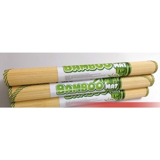Chiếu tre bamboo ualarogo trắng nan tăm cho bé