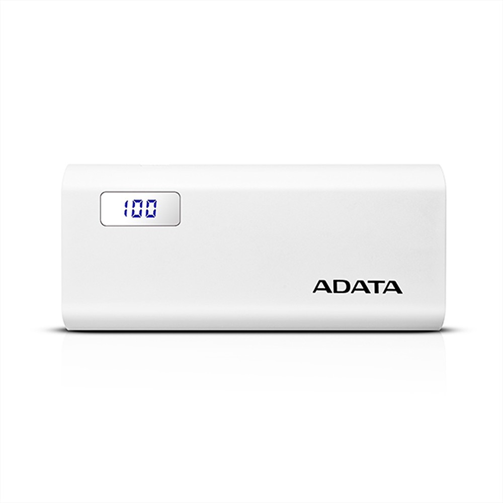 Combo Pin sạc 12500MAH ADATA (Trắng) + Cáp sạc iPhone/iPad